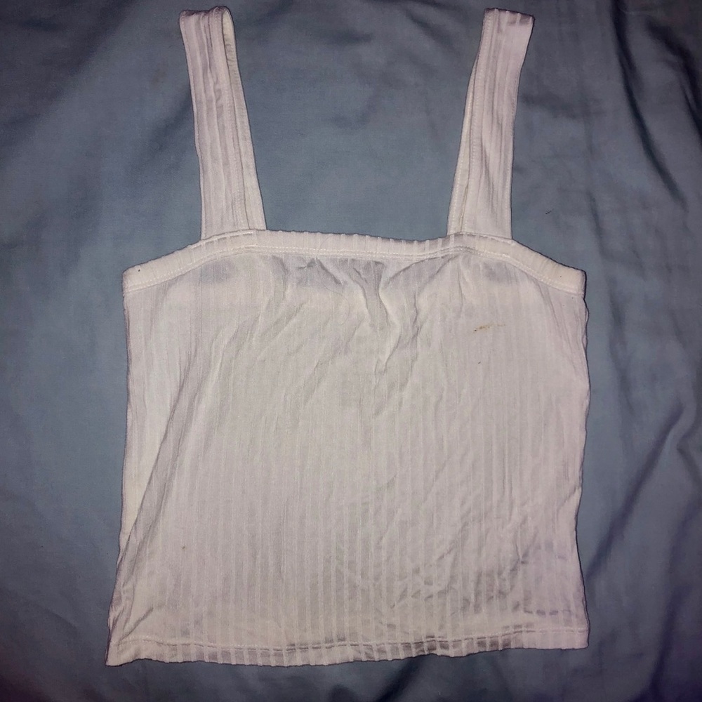 AE white tank top